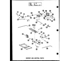 Amana GH105E-R3/P96421-8F burner and control parts (gh160e-r5/p96420-17f) (gh200e-r4/p96420-18f) diagram