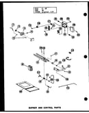 Burner and control parts (gh80de-3/p96420-4f) (gh80de-4/p96420-5f) (gh120de/p96420-9f) (gh120de-4/p96420-10f) (gh140de/p96420-13f) (ghm80de-4/p96420-19f) (ghm120de-5/p96420-20f) (gh105de/p95420-6f)