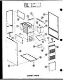 Cabinet parts (gh65de/p96421-1f) (gh80de/p96421-2f) (gh105de-3/p96421-7f) (gh120de-5/p96421-11f) (gh140de-4/p96421-14f) (gh160e-r3.5/p96421-16f)