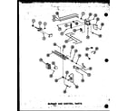 Amana GL200F-R5/P96381-11F burner and control parts diagram