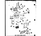 Amana GL200F-R5/P96381-11F belt drive blower parts diagram