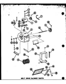 Belt drive blower parts