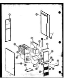 Cabinet parts (gc65dj-2/p96455-1f) (gc80dj/p96455-2f) (gc80dj-3/p96455-3f) (gc105dj/p96455-4f) (gc105dj-3/p96455-5f) (gc120dj/p96455-6f) (gc120dj-3.5/p96455-7f) (gc140dj-4/p96455-8f)