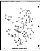 Burner and control parts (gc65dj-2/p96455-1f) (gc80dj/p96455-2f) (gc80dj-3/p96455-3f) (gc105dj/p96455-4f) (gc105dj-3/p96455-5f) (gc120dj/p96455-6f) (gc120dj-3.5/p96455-7f) (gc140dj-4/p96455-8f)