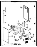 Cabinet parts (gce80dj-3/p96491-1f) (gce105dj-3/p96491-2f) (gce120dj-3.5/p96491-3f) (gce65dj-2/p96491-4f) (gce65dj/p96491-5f) (gce80dj/p96491-6f) (gce105dj/p96491-7f) (gce120dj/p96491-3f)