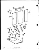 Filter parts (gce80dj-3/p96491-1f) (gce105dj-3/p96491-2f) (gce120dj-3.5/p96491-3f) (gce65dj-2/p96491-4f) (gce65dj/p96491-5f) (gce80dj/p96491-6f) (gce105dj/p96491-7f) (gce120dj/p96491-3f)