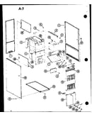 Cabinet parts (ghe65dm-2/p96596-1f) (ghe65dm-3/p96596-2f) (ghe80dm/p96596-3f) (ghe80dm-3/p96596-4f) (ghe80dm-4/p96596-5f) (ghe105dm/p96596-6f)