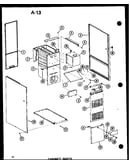 Cabinet parts (ghe105dm-3/p96596-7f) (ghe105dm-5/p96596-8f) (ghe120dm/p96596-9f) (ghe120dm-4/p96596-10f) (ghe140dm-4/p96596-11f) (ghe160m-r5/p96596-12f) (ghe200m-r5/p96596-13f)