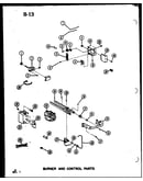 Burner and control parts