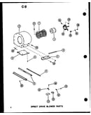 Direct drive blower parts
