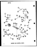 Burner and control parts