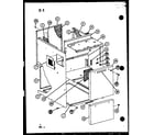 Amana EGHW100DA-3/P68745-2F cabinet assembly diagram