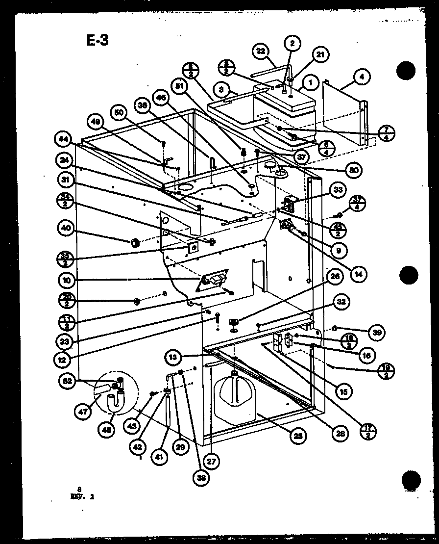 Expansion tank assembly
