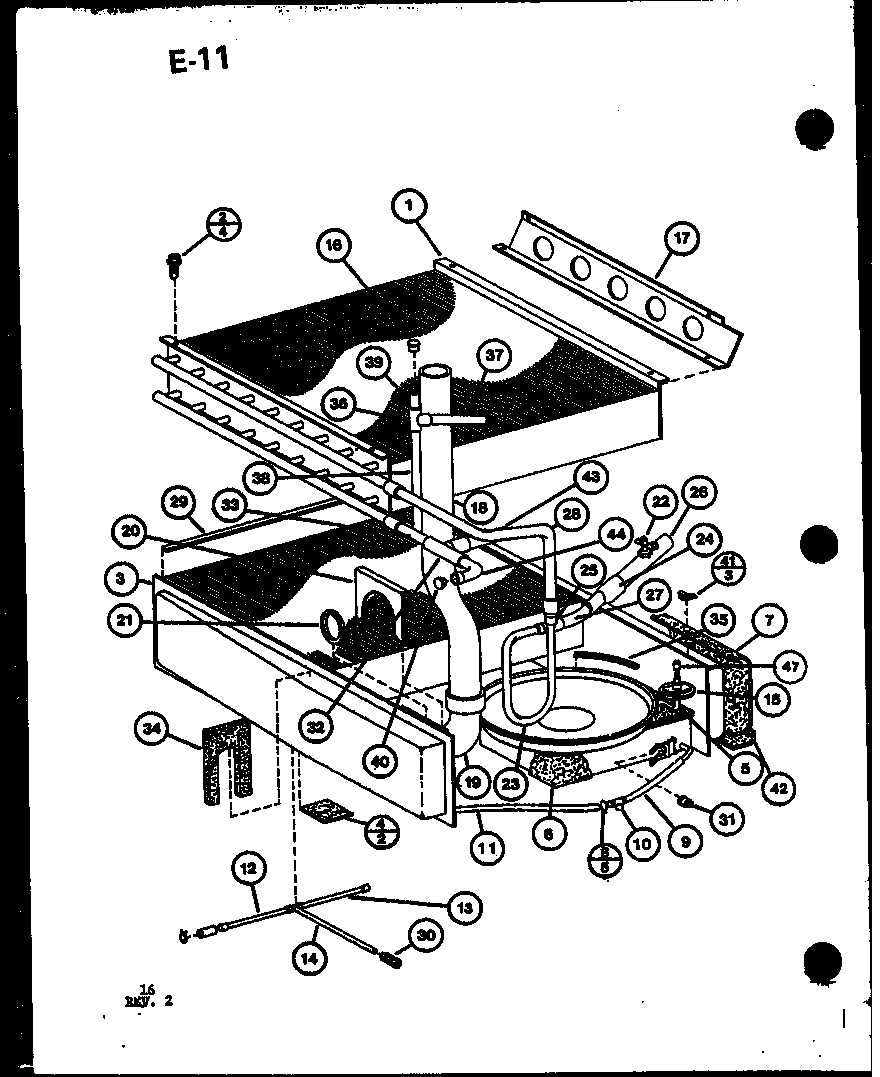 Gas burners and manifold