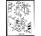 Amana GLE160N-R4/P68835-4F cabinet parts diagram