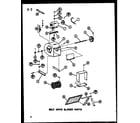 Amana GLE160N-R4/P68835-4F belt drive blower parts diagram