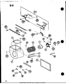 Direct drive blower parts (ghe80dn-4/p68830-5f) (ghe84dn-4/p68830-15f) (ghe105dn/p68830-6f) (ghe105dn-3/p68830-7f) (ghe105dn-5/p68830-8f)