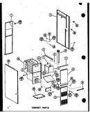 Cabinet parts (gce65dn-2/p68837-1f) (gce80dn/p68837-2f) (gce80dn-3/p68837-3f) (gce105dn/p68837-4f) (gce105dn-3/p68837-5f) (gce120dn/p68837-6f) (gce120dn-3.5/p68837-7f)