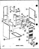 Cabinet parts (gh65dn/p6883601f) (gh80dn/p6883602f) (gh105dn/p6883605f) (gh120dn/p6883607f) (gh120dn4/p6883608f) (gh140dn/p6883610f)