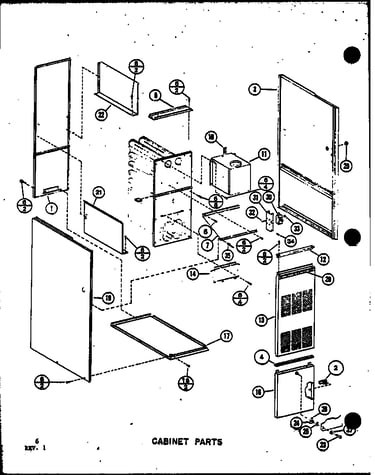 Cabinet parts (gh65dn/p6883601f) (gh80dn/p6883602f) (gh105dn/p6883605f) (gh120dn/p6883607f) (gh120dn4/p6883608f) (gh140dn/p6883610f)
