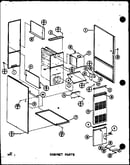 Cabinet parts (gh80dn2/p6883603f) (gh80dn3/p6883604f) (gh105dn3/p6883606f)