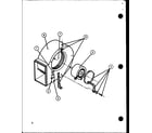 Amana GS100DN4/P9661207F blower assembly diagram