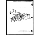 Amana GSE100DN5C/P9824208F gas burners and manifold diagram