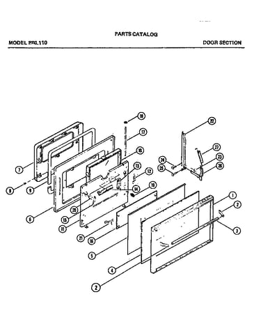 Door section