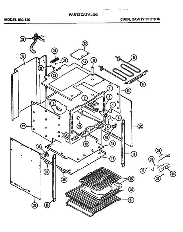 Oven cavity