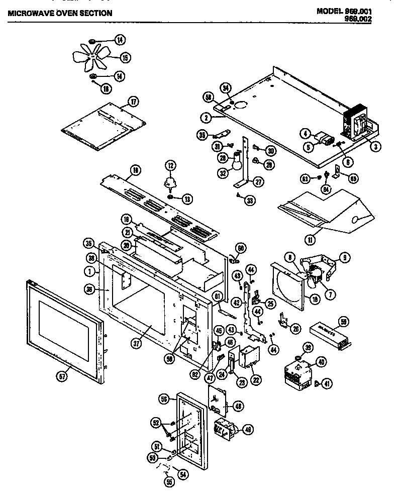 MICROWAVE PARTS