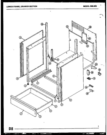 Lower frame
