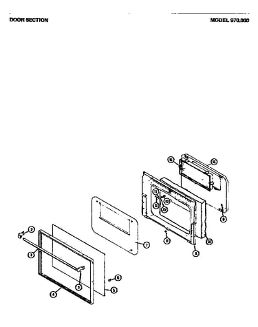 Door section