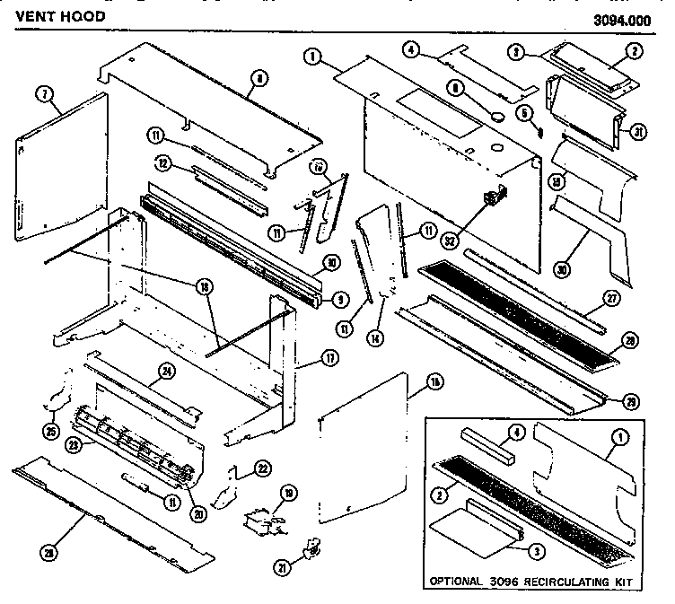 Vent hood