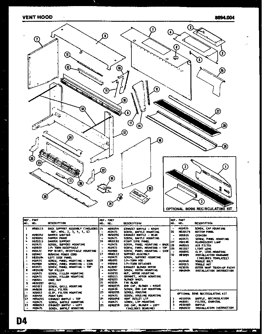 Vent hood