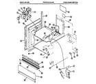 Amana 651.004 oven frame section (651.004) diagram