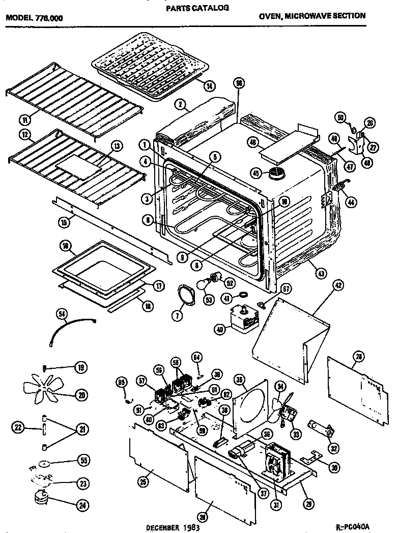 MICROWAVE PARTS