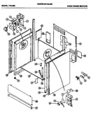 Oven frame section