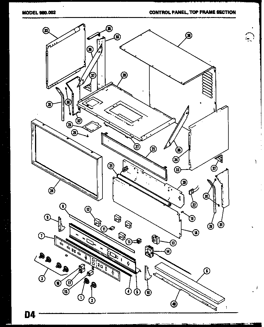 Control panel