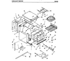 Amana 827.301 oven cavity section diagram