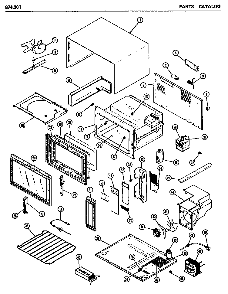 Microwave oven module