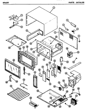 Microwave oven module