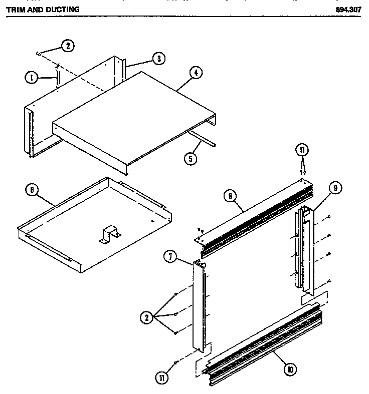 Trim and ducting