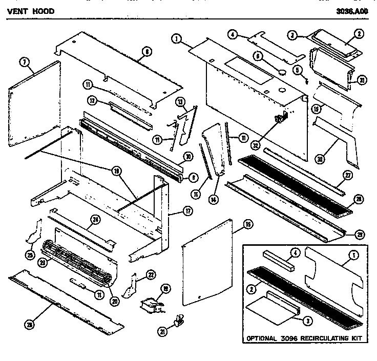 Vent hood