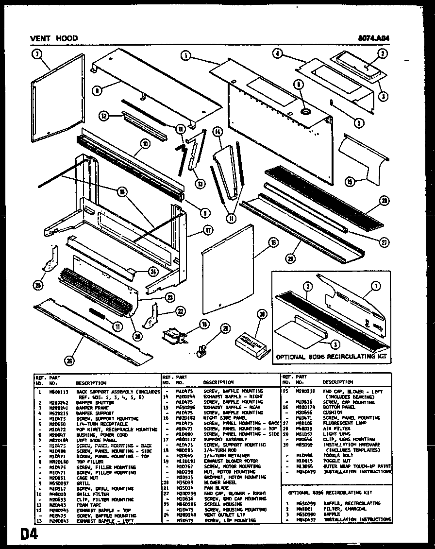 Vent hood
