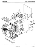 Microwave oven section