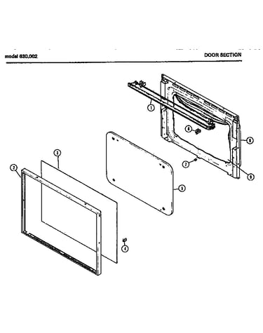 Door section
