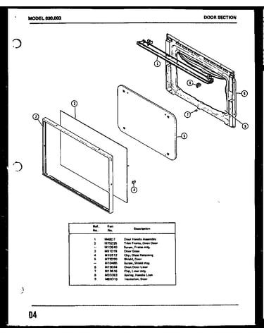 Door section (630.003)