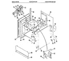 Amana 631.002 oven frame section diagram
