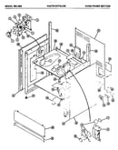 Oven frame section