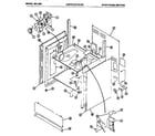 Amana 631.003 oven frame section (631.003) diagram